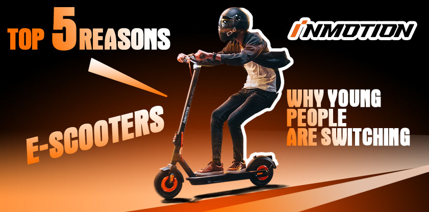 Top 5 Reasons Why Young People Are Switching to Electric Scooters