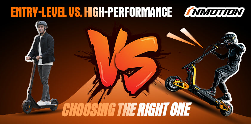 Entry-Level vs. High-Performance Electric Scooters: Choosing the Right One
