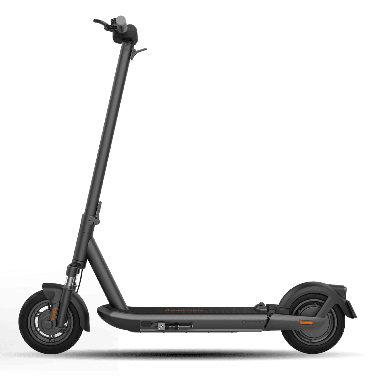 Side view of INMOTION S1F electric scooter showcasing sleek design